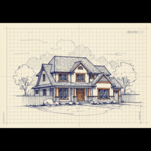 Well-maintained two-story family home, symbolizing security and stability for trust and legacy planning.